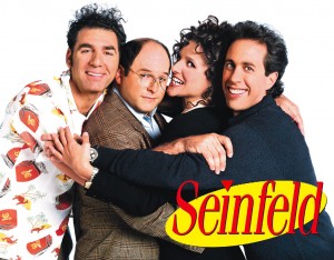 The cast of "Seinfeld"