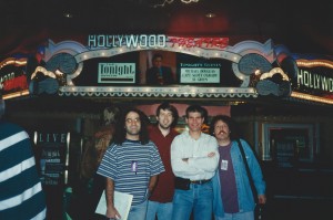 Joe Toplyn with other "Tonight Show with Jay Leno" writers in Las Vegas