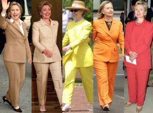 Hillary Clinton's pantsuits