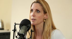 Ann Coulter at mike